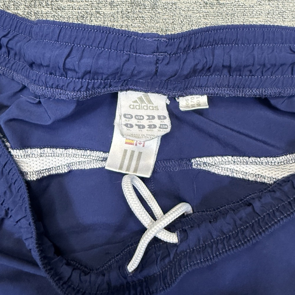 Adidas Climacool Shorts Mens L / XL Navy Blue White Soccer Athletic Y2K - Picture 3 of 10